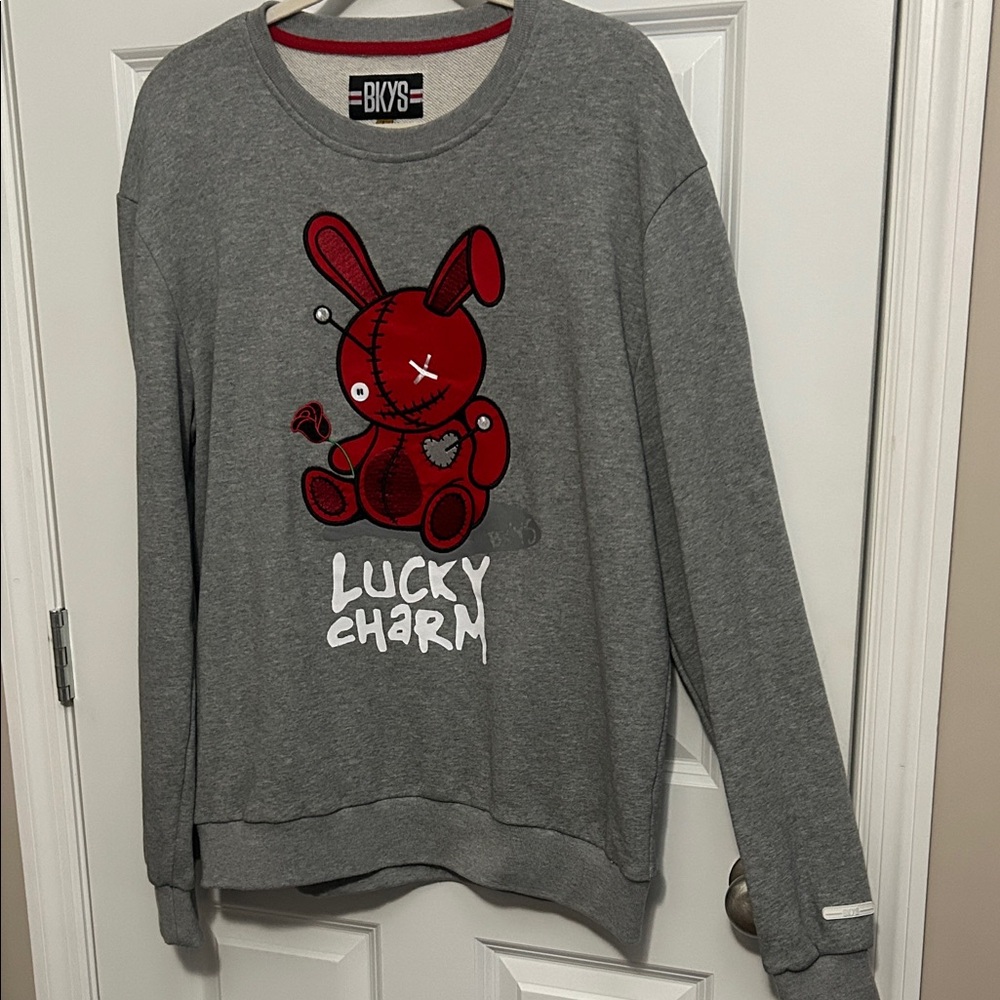 BKYS Sweatshirt with Red Graphic